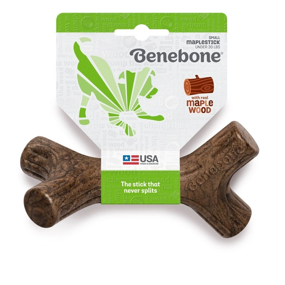 Benebone Maplestick S - tyggeben med træsmag